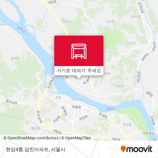 현암4통.삼진아파트 지도