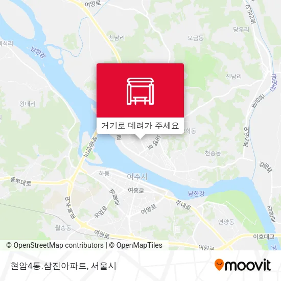 현암4통.삼진아파트 지도