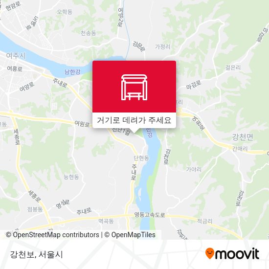 강천보 지도