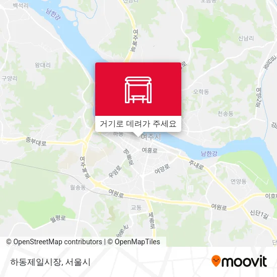 하동제일시장 지도