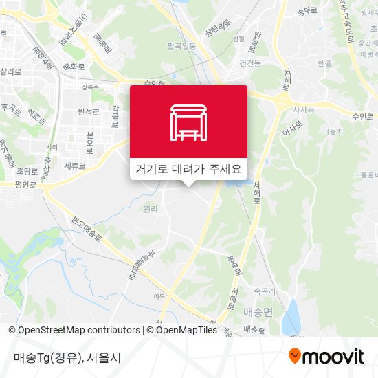 매송Tg(경유) 지도