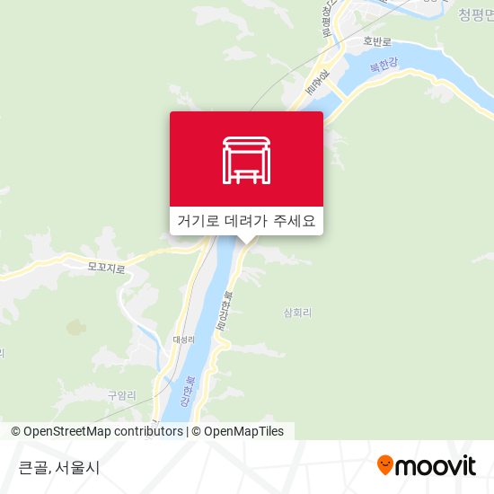 큰골 지도
