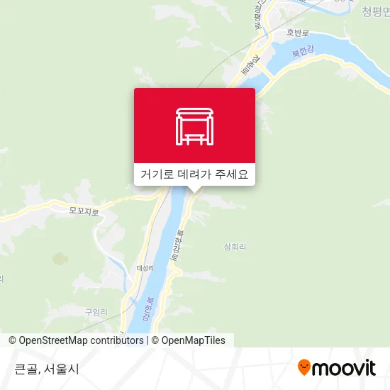 큰골 지도