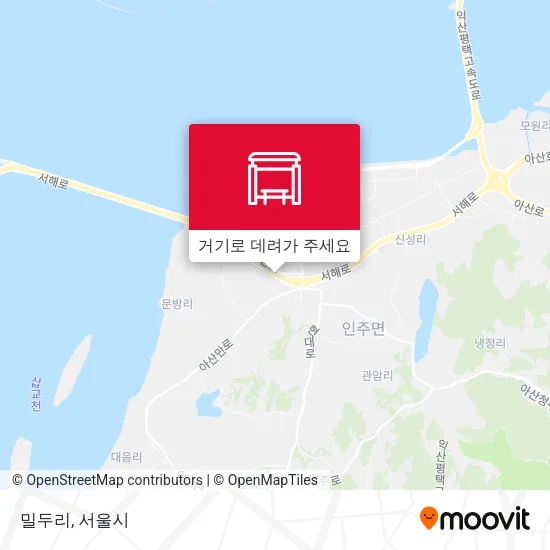 밀두리 지도