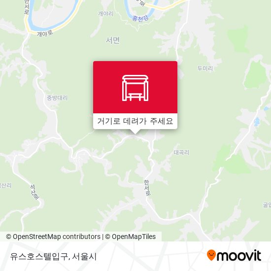 유스호스텔입구 지도