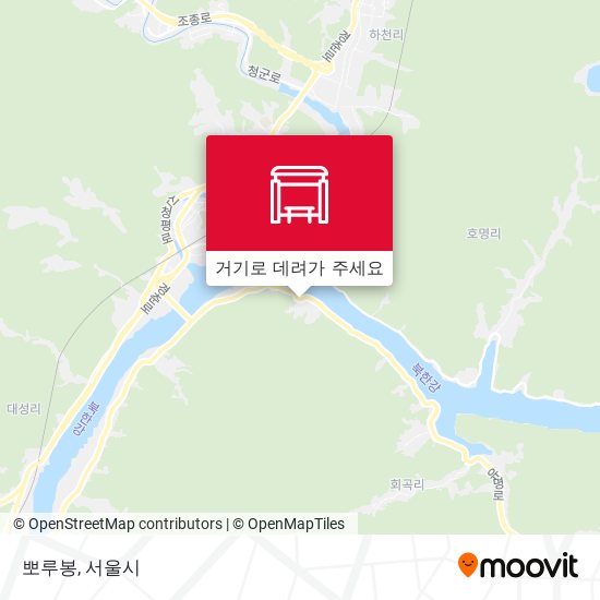 뽀루봉 지도