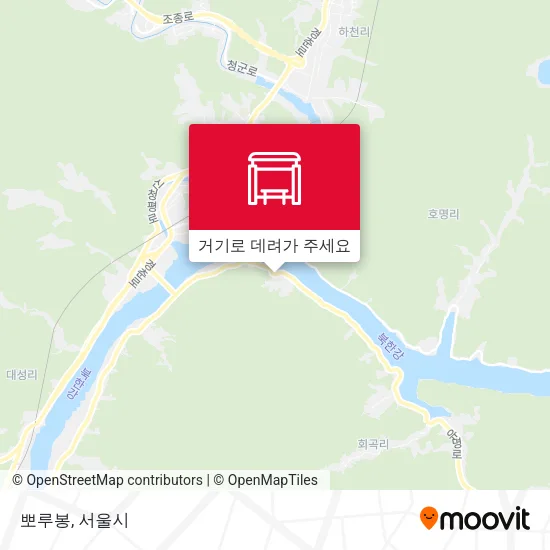 뽀루봉 지도