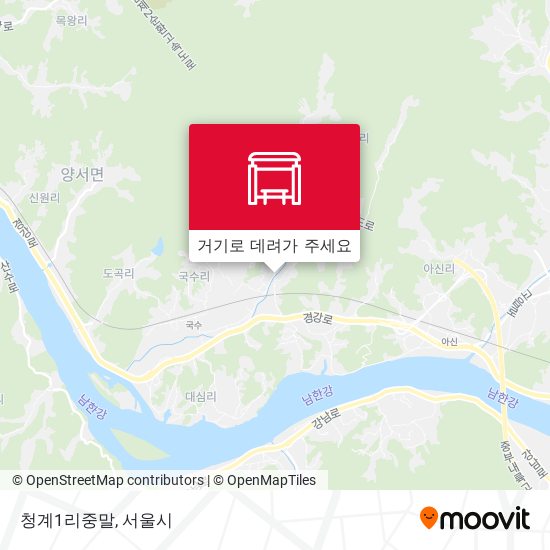 청계1리중말 지도