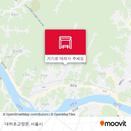 대하초교정문 지도