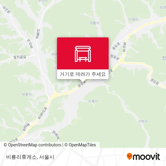 비룡리휴게소 지도