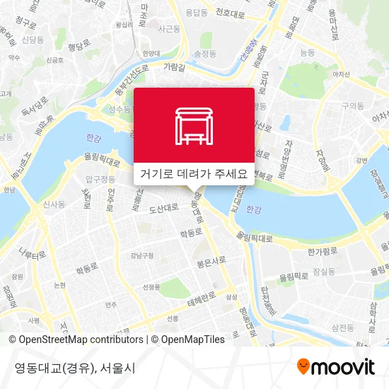 영동대교(경유) 지도