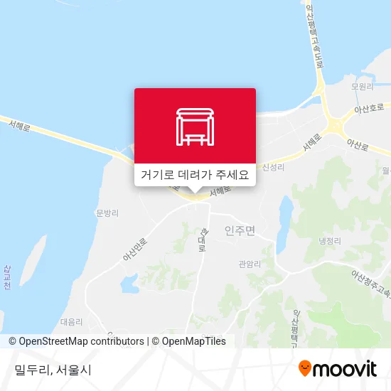 밀두리 지도