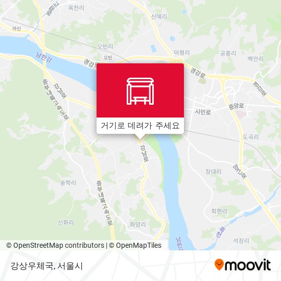 강상우체국 지도