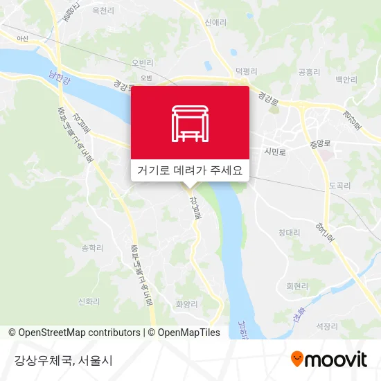 강상우체국 지도