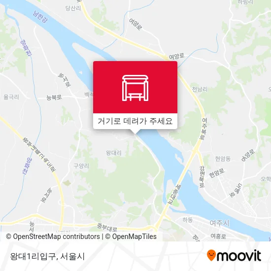 왕대1리입구 지도
