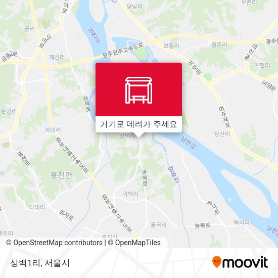 상백1리 지도