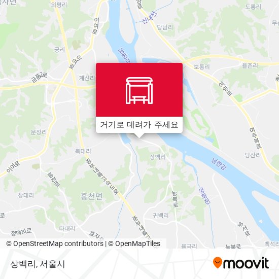 상백리 지도