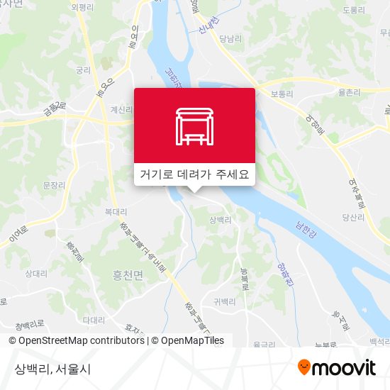 상백리 지도