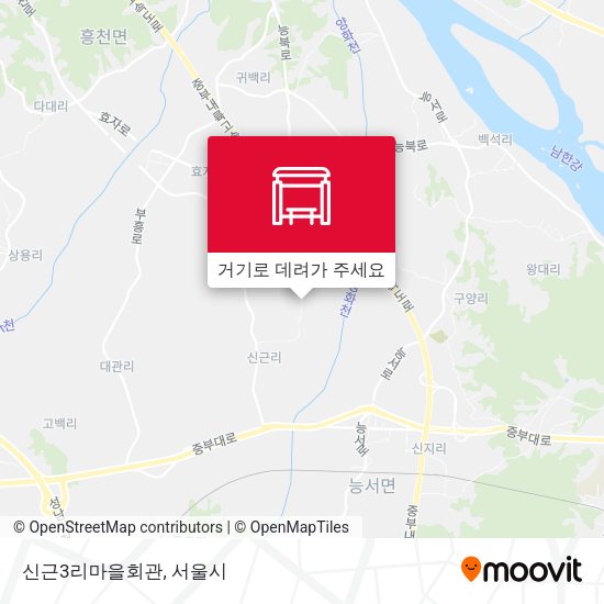 신근3리마을회관 지도
