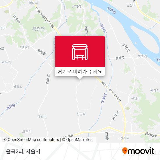 율극2리 지도