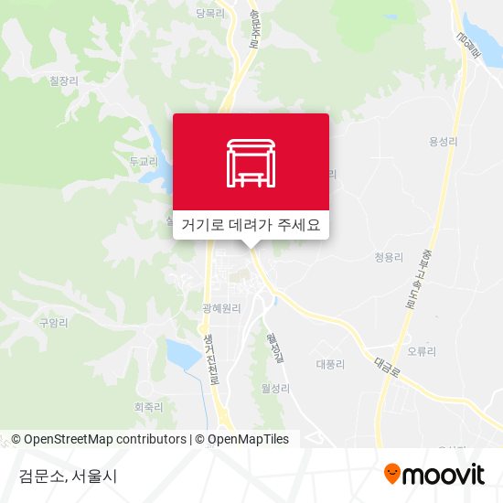 검문소 지도