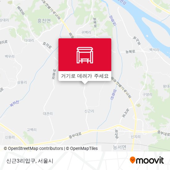 신근3리입구 지도
