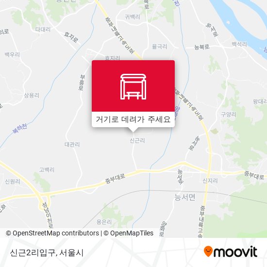 신근2리입구 지도