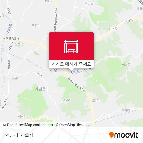 안금리 지도
