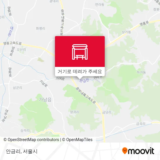 안금리 지도