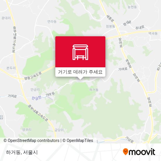 하거동 지도