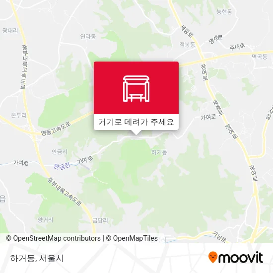 하거동 지도
