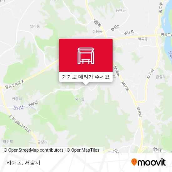 하거동 지도
