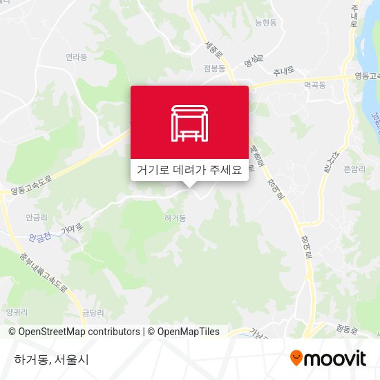 하거동 지도