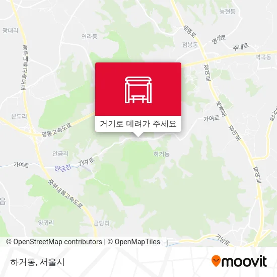 하거동 지도