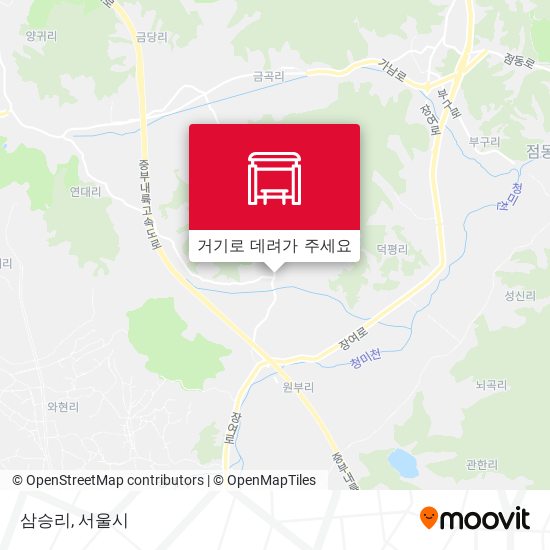 삼승리 지도