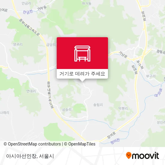 아시아선인장 지도