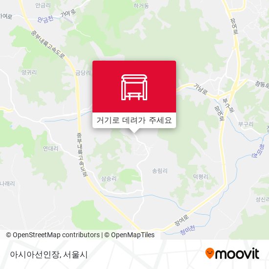 아시아선인장 지도