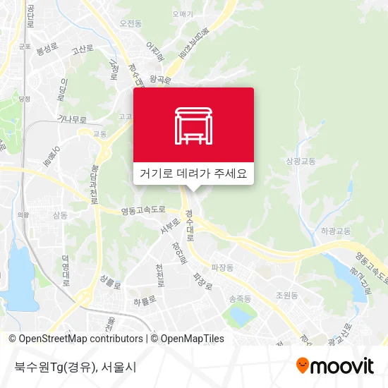 북수원Tg(경유) 지도