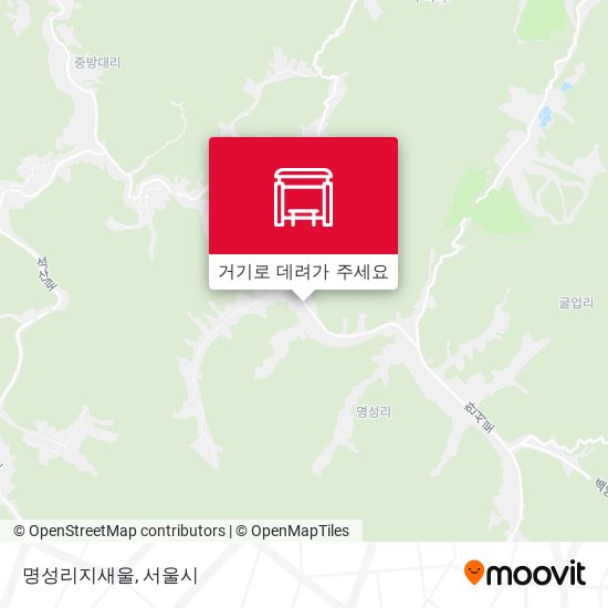 명성리지새울 지도