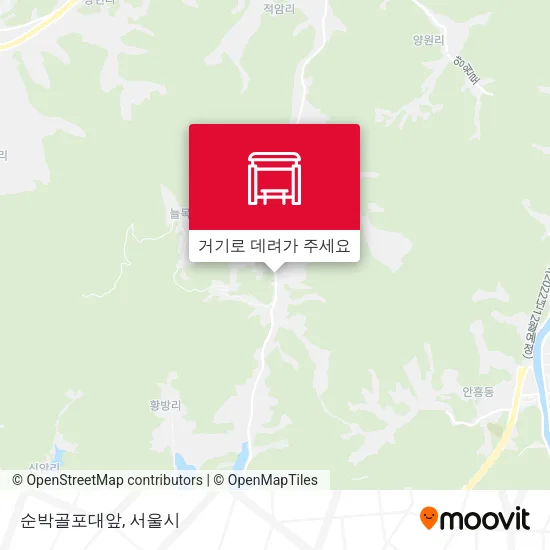 순박골포대앞 지도