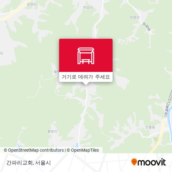 간파리교회 지도