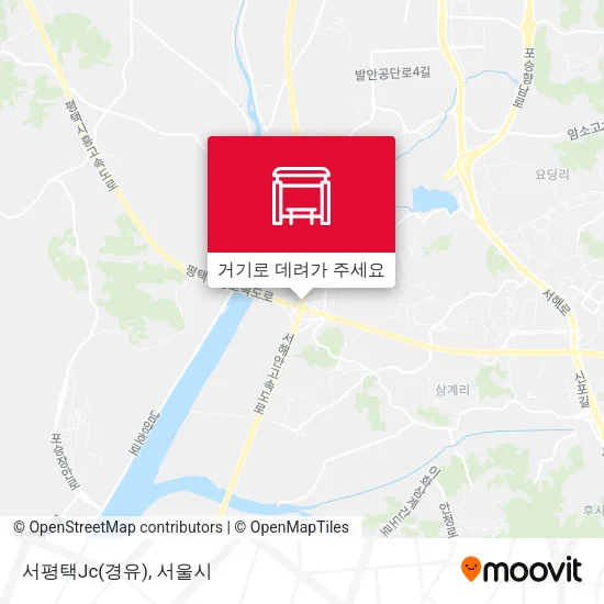 서평택Jc(경유) 지도