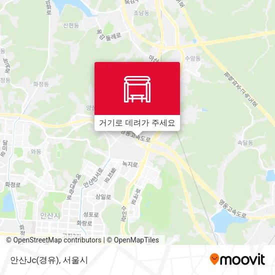 안산Jc(경유) 지도