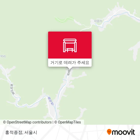 홍적종점 지도