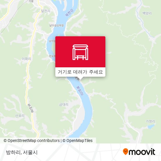 방하리 지도