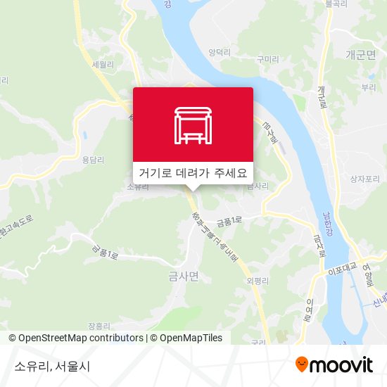 소유리 지도