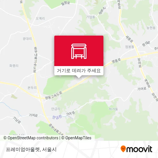 프레미엄아울렛 지도