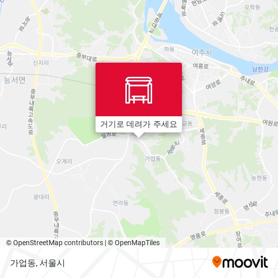 가업동 지도