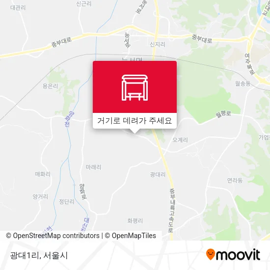 광대1리 지도