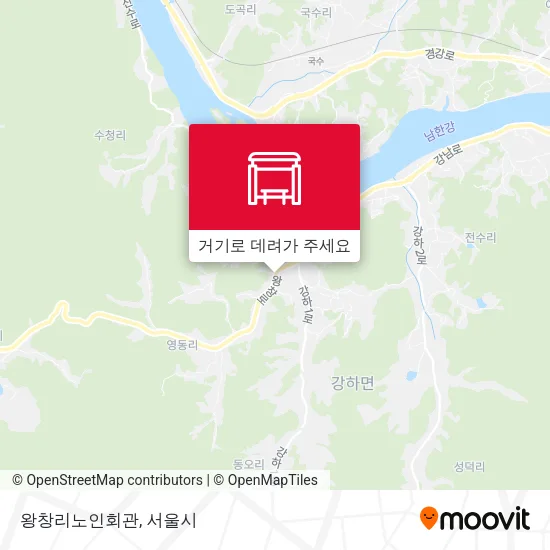 왕창리노인회관 지도